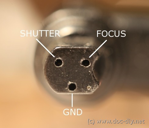Pinout Canon N3 connector