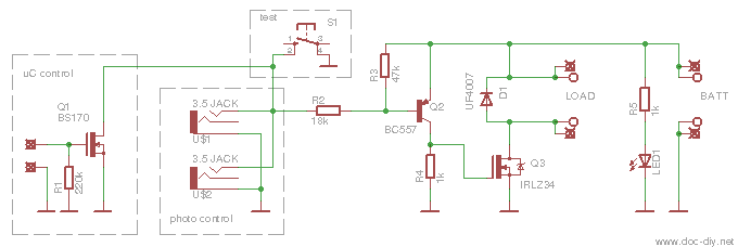 power switch schematics